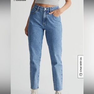 pacsun high rise mom jeans